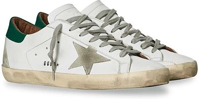 Golden Goose Deluxe Brand Super-Star Sneakers White/Green