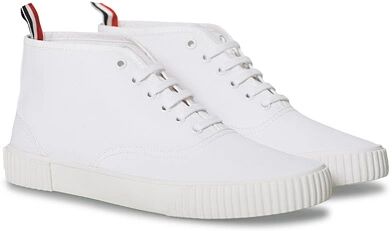 Thom Browne Mid-Top Heritage Trainers White