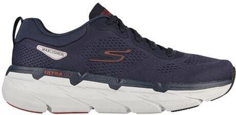 Skechers Mens Max Cushioning Premier Black Navy Orange