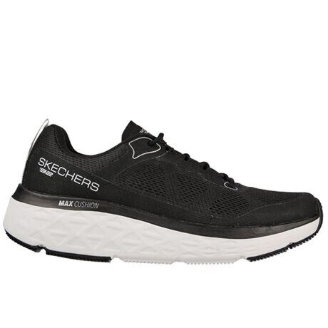 Skechers Mens Max Cushioning Delta Black White