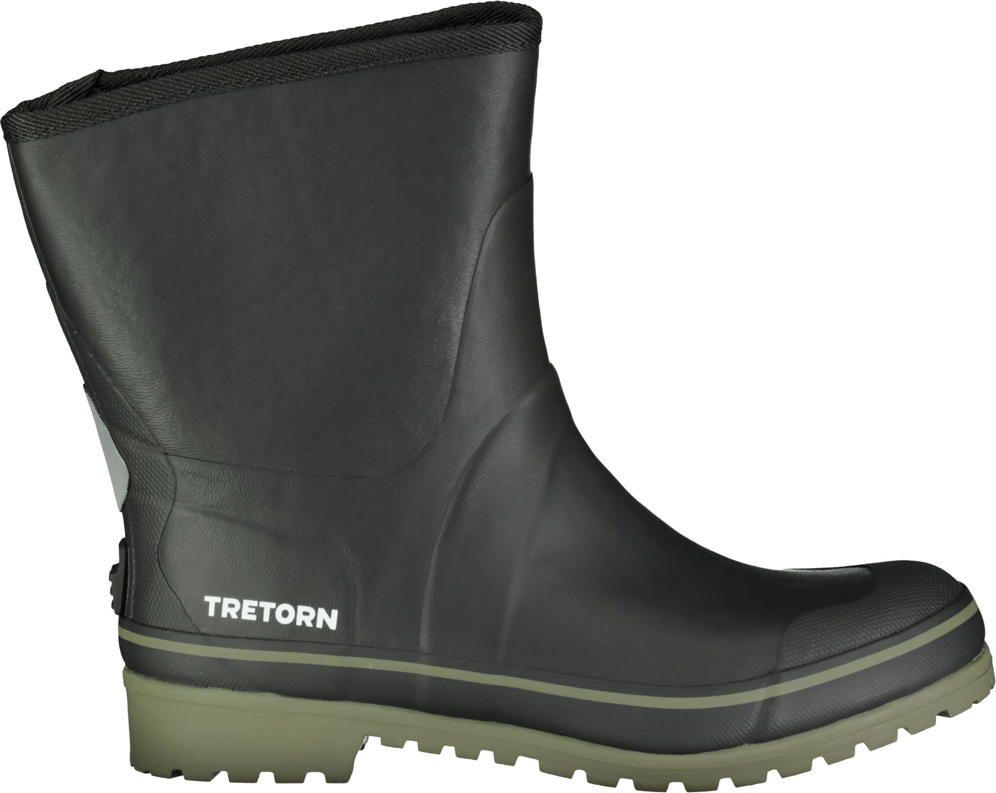 Tretorn SUB Winter, gummistøvel herre 41 Black/forest Green