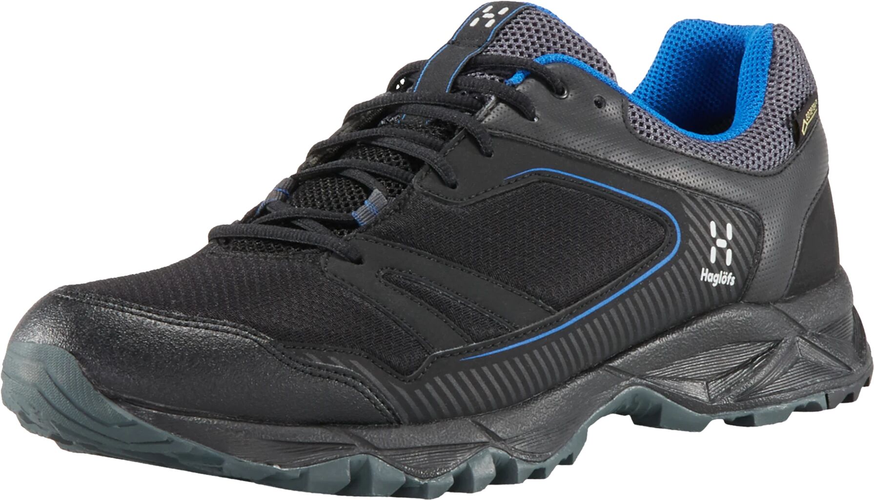 Haglöfs Stega GTX, hikingsko herre 44 True black/storm blu