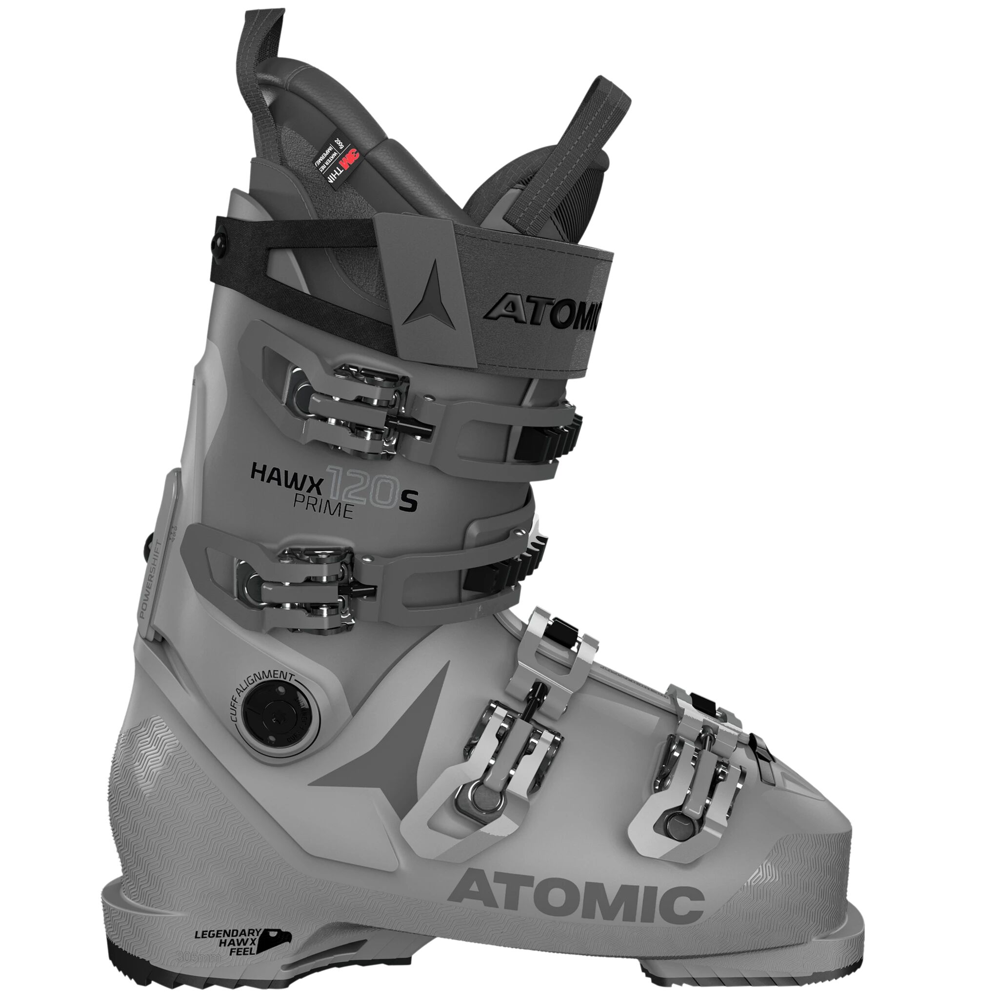 Atomic HAWX PRIME 120 S GW Dark Grey/Antracite, alpinstøvel herre 27/27.5 DARK GREY/ANTHRACITE