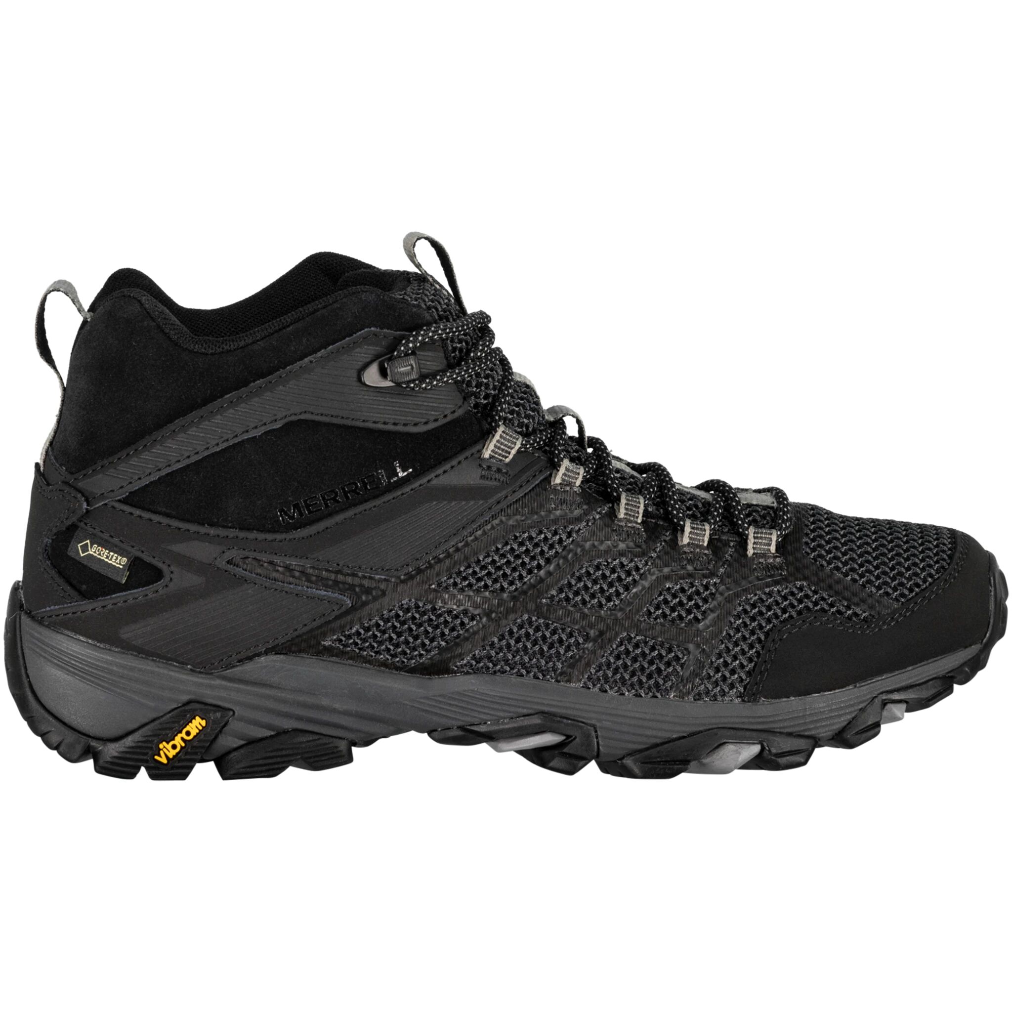 Merrell Moab FST Mid 2 GTX, hikingsko herre 50 BLACK