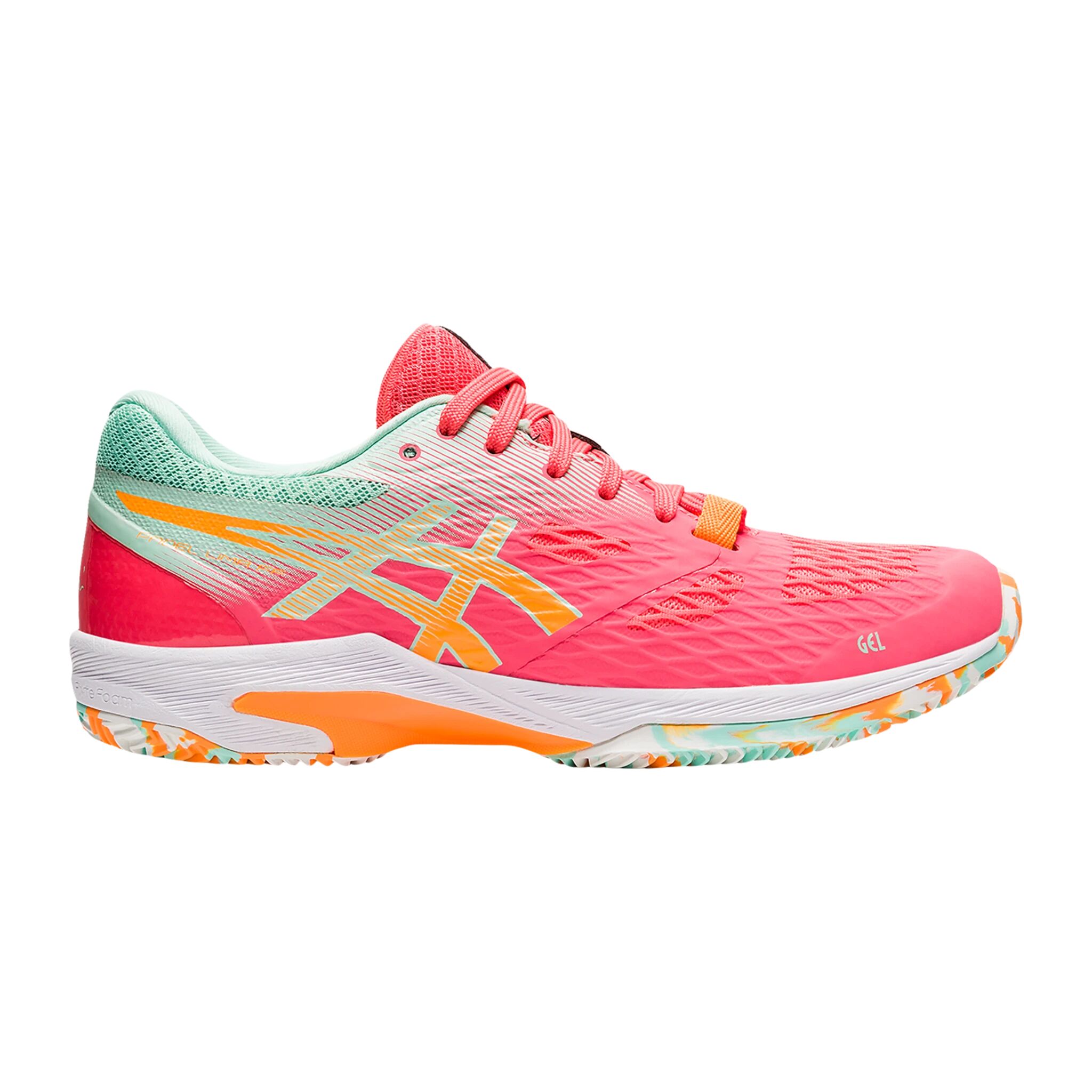 Asics Padel Lima Ff, padelsko dame 37.5 BLAZING CORAL/ORANGE