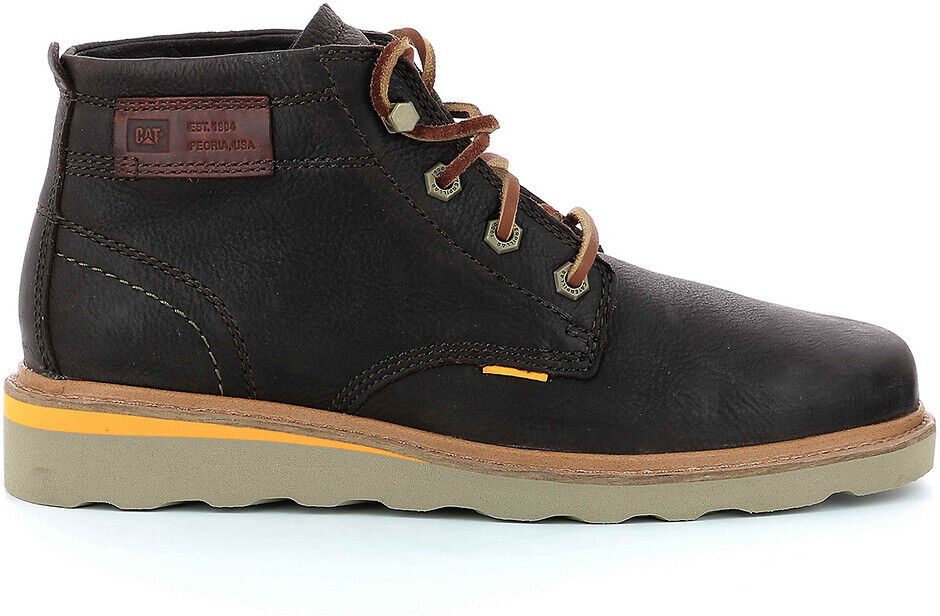 Caterpillar Botas em pele, Jackson   Castanho-Escuro