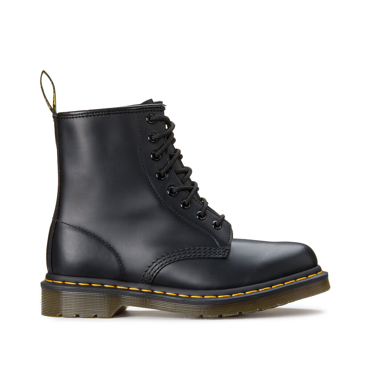 Dr Martens Botas em pele, 1460 Smooth   Preto