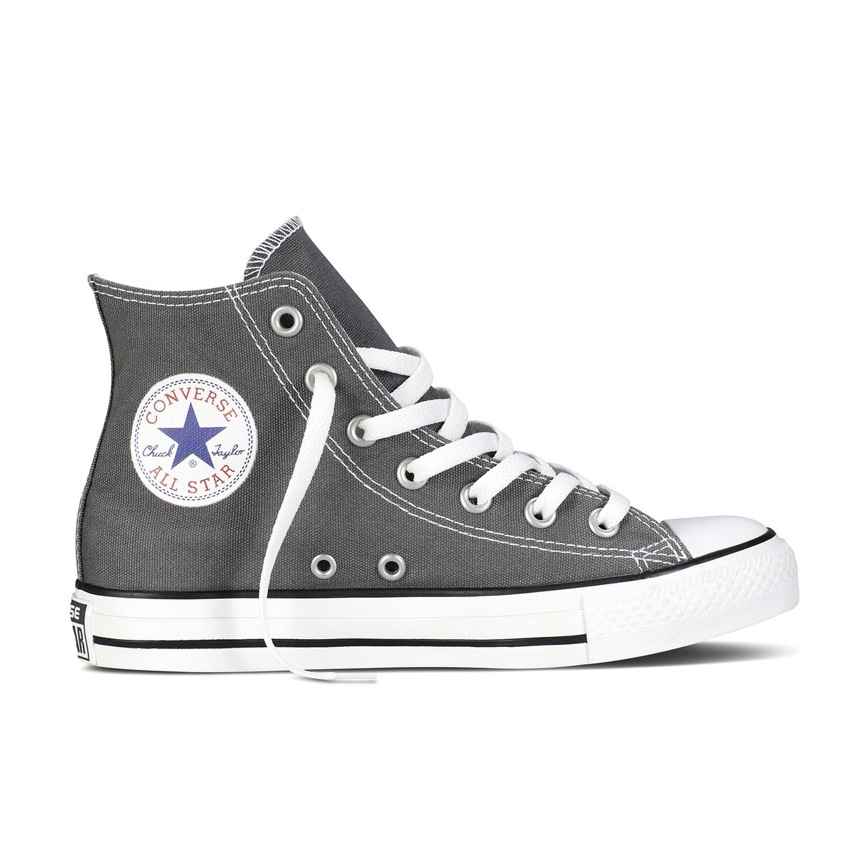 Converse Sapatilhas de cano subido Chuck Taylor All Star Hi Canvas   Antracite