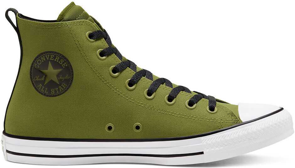 Converse Sapatilhas em pele Chuck Taylor All Star   Verde-escuro