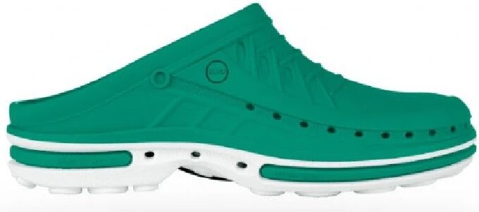 Wock Clog 41/42 Socas Hospitalares 06 Branco/Verde