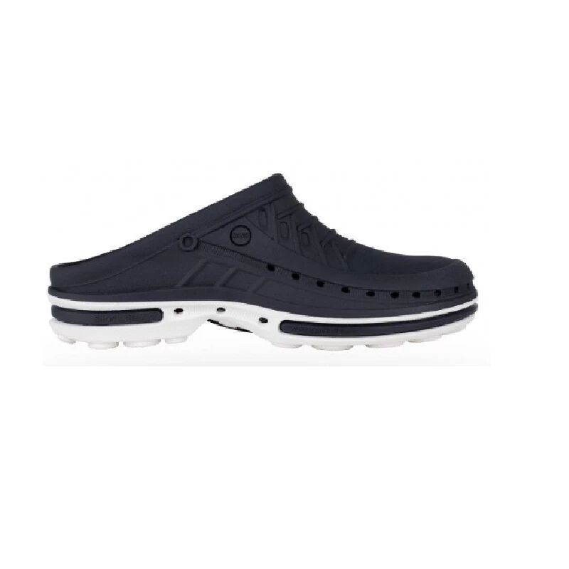 Wock Clog 45/46 Socas Hospitalares 03 Branco/Azul marinho