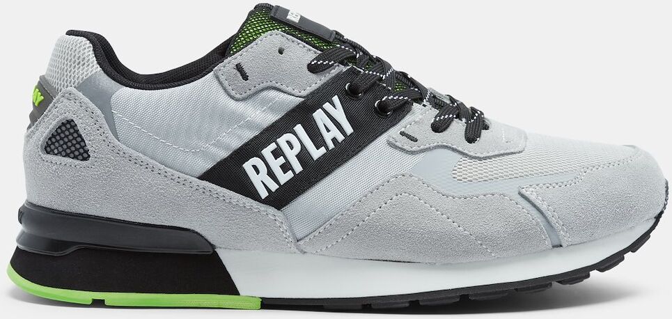 Replay Sapatilhas - Ténis Replay Bowland - Cinza/Verde - Homem