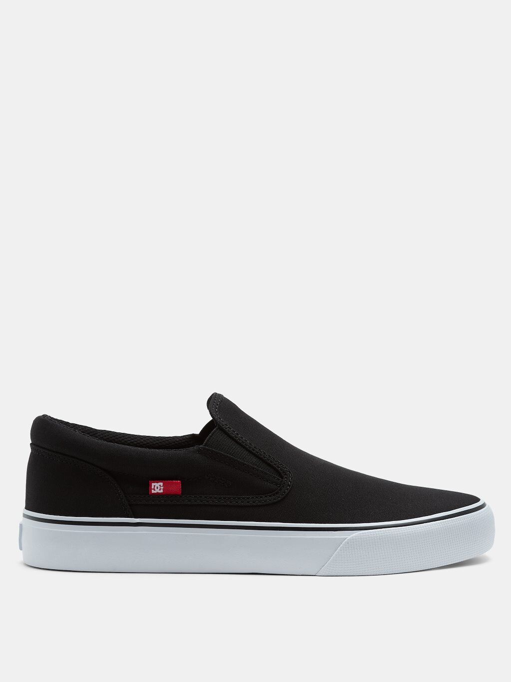 DC Shoes Sapatilhas - Ténis DC Shoes Trase Slip-On Tx - Preto - Homem