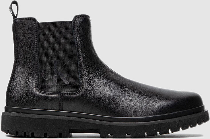 Calvin Klein Bota Homem Lug Mid Chelsea Calvin Klein Preto