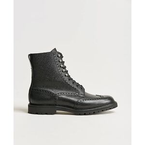 Crockett & Jones Islay Scotch Grain Vibram Boot Black Calf