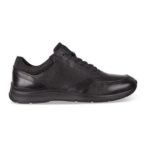 ECCO Irving Herr Leather Black Black 43