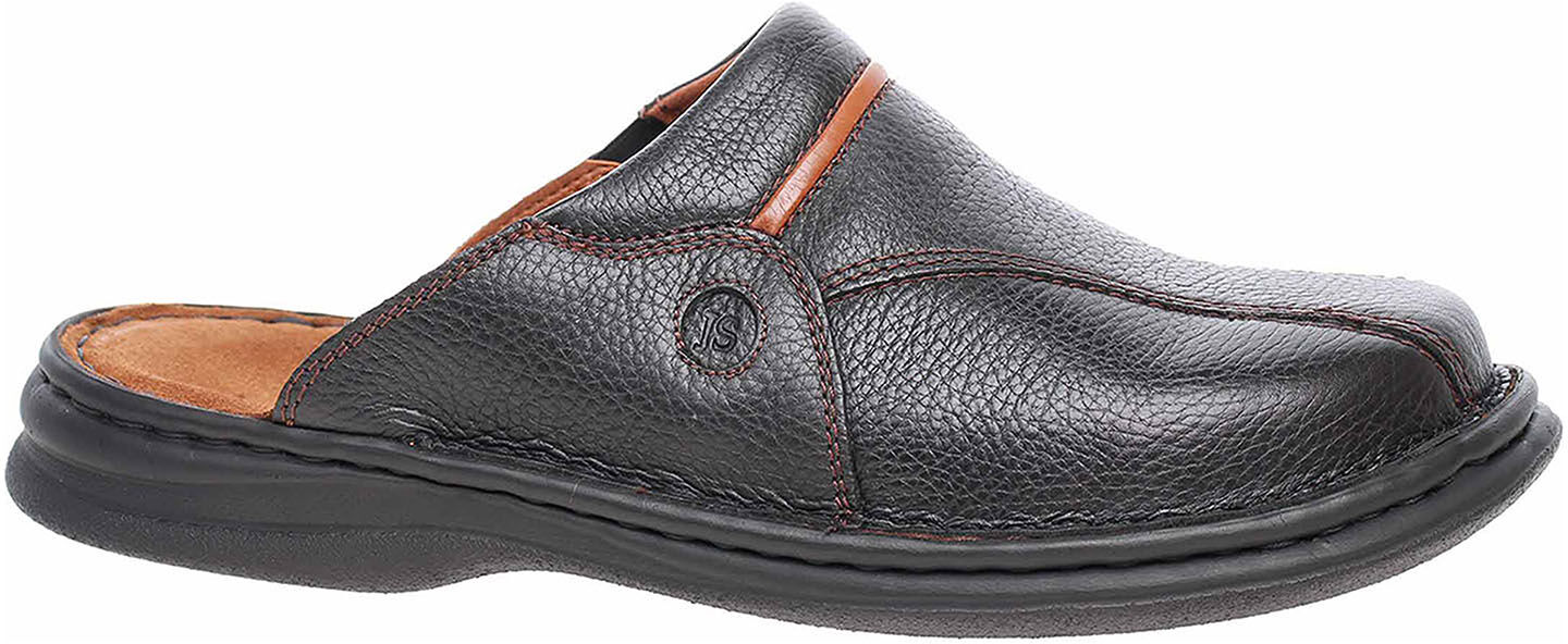 Josef Seibel Pánske papuče Josef Seibel 10999 26611 schwarz-cognac 48