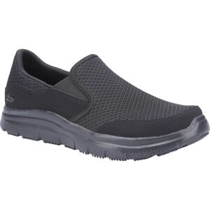 Skechers McAllen Mens Slip Resistant Work Shoes Black Size 10