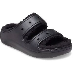 Crocs Mens Black Classic Cozzzy Sandal - Male - Black