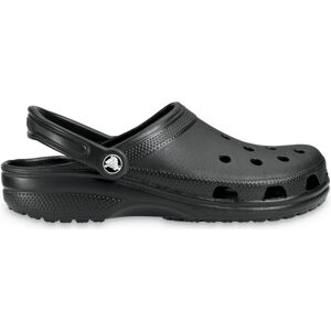 (6 UK, Black) Crocs Adults Unisex 10001 Classic Cushioned Clogs