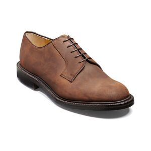 Barker (9.5) Nairn - Brown Waxy Suede