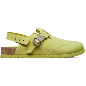 Dior By Birkenstock Mule Tokio Pastel Yellow Nubuck Calfskin - green