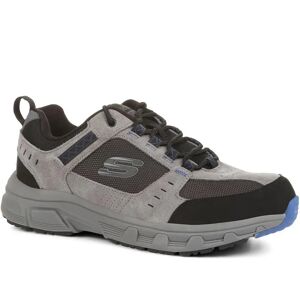 Skechers Oak Canyon Extra Wide Lace-Up Trainers - SKE35163 / 321 670 - 9 - Grey - Male