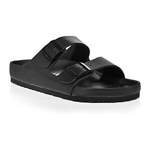 Birkenstock Men's Arizona Exquisite Slide Sandals  - Black - Size: 8-8.5US / 41EUmale