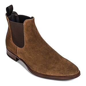 To Boot New York Men's Shelby Chelsea Boots  - Mid Brown Suede - Size: 11.5male