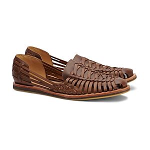 Nisolo Men's Huarache Woven Sandals  - Brown - Size: 8male