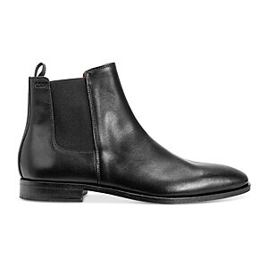 Boss Men's Lisbon Pull On Chelsea Boots  - BLACK - Size: 7UK / 8USmale