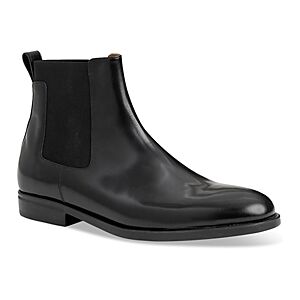 Bruno Magli Men's Byron Pull On Chelsea Boots  - Black - Size: 11.5male