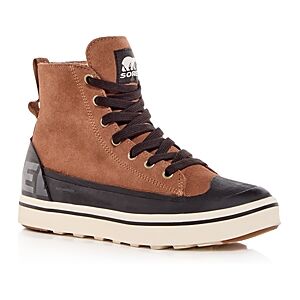 Sorel Men's Cheyanne Metro Ii High Top Sneaker Boots  - Velvet Tan - Size: 10.5male