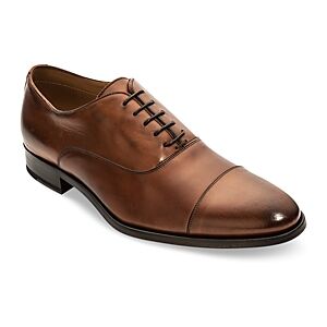 To Boot New York Men's Forley Cap-Toe Leather Oxfords  - Cognac - Size: 13male