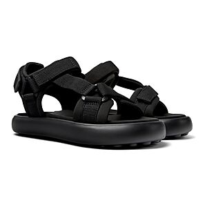 Camper Men's Pelotas Flota Sandals  - Black - Size: 9 US / 42 EUmale