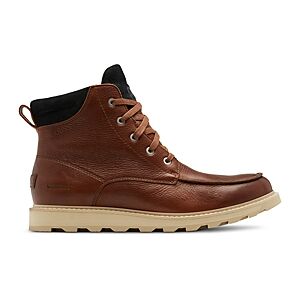 Sorel Men's Madison Ii Waterproof Lace Up Moc Toe Boots  - Gaucho Tan - Size: 13male