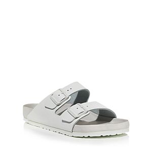 Birkenstock Men's Arizona Leather Slide Sandals  - White - Size: 12-12.5US / 45EUmale