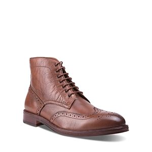 Gordon Rush Men's Sutherland Lace Up Wingtip Boots  - Cognac - Size: 8male