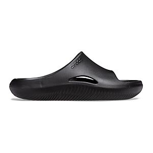 Crocs Men's Mellow Recovery Slides  - Black - Size: 12male