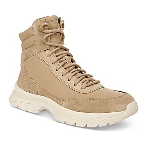 Vince Men's Elvio Lace Up Lug Boots  - CAMEL - Size: 8male