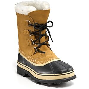 Sorel Men's Caribou Waterproof Nubuck Leather Cold-Weather Boots  - Buff - Size: 10.5male