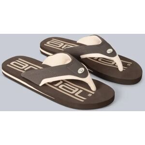 Animal Jekyl Mens Recycled Flip-Flops - Brown - Brown - Size: 10