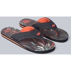 Animal Jekyl Mens Recycled Flip-Flops - Orange - Orange - Size: 13