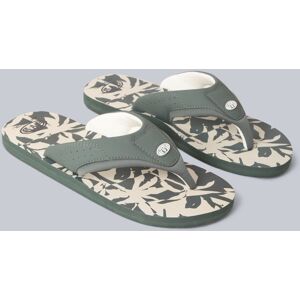 Animal Jekyl Mens Recycled Flip-Flops - Green - Green - Size: 8