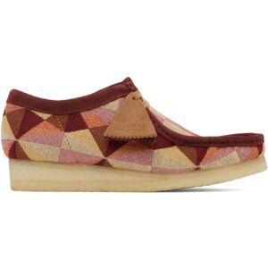 Clarks Originals Burgundy Wallabee Oxfords  - YELLOW COMBI - Size: US 10.5 - male