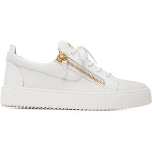 Giuseppe Zanotti White Frankie Sneakers  - BIREL - VAGUE BIANCO - Size: IT 40.5 - male