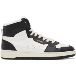 Axel Arigato White & Black Dice Hi Sneakers  - WHITE/BLACK - Size: IT 39 - male