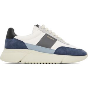 Axel Arigato White & Navy Genesis Vintage Sneakers  - CREMINO/BLUE - Size: IT 46 - male