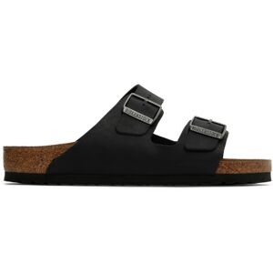 Birkenstock Black Arizona Soft Footbed Sandals  - Black - Size: IT 35 - female