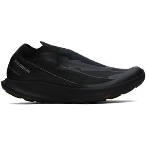 Salomon Black Pulsar Advanced Sneakers  - BLACK/BLACK/R.SILVER - Size: US 7 - male